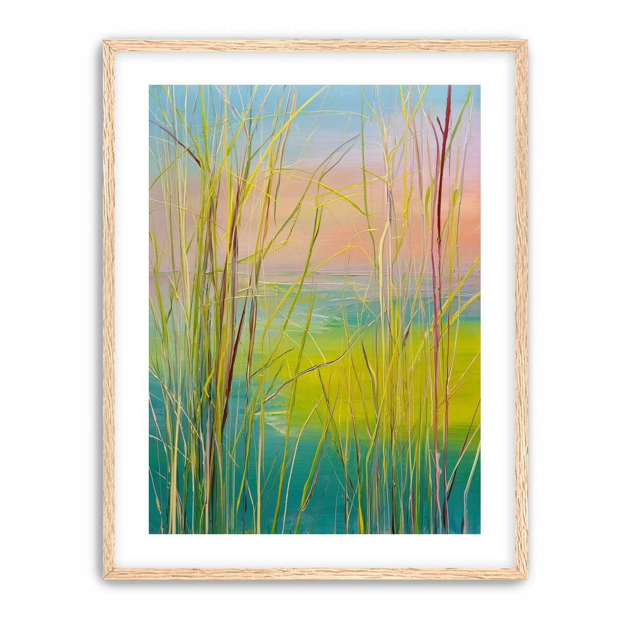 Reeds at Low Tide