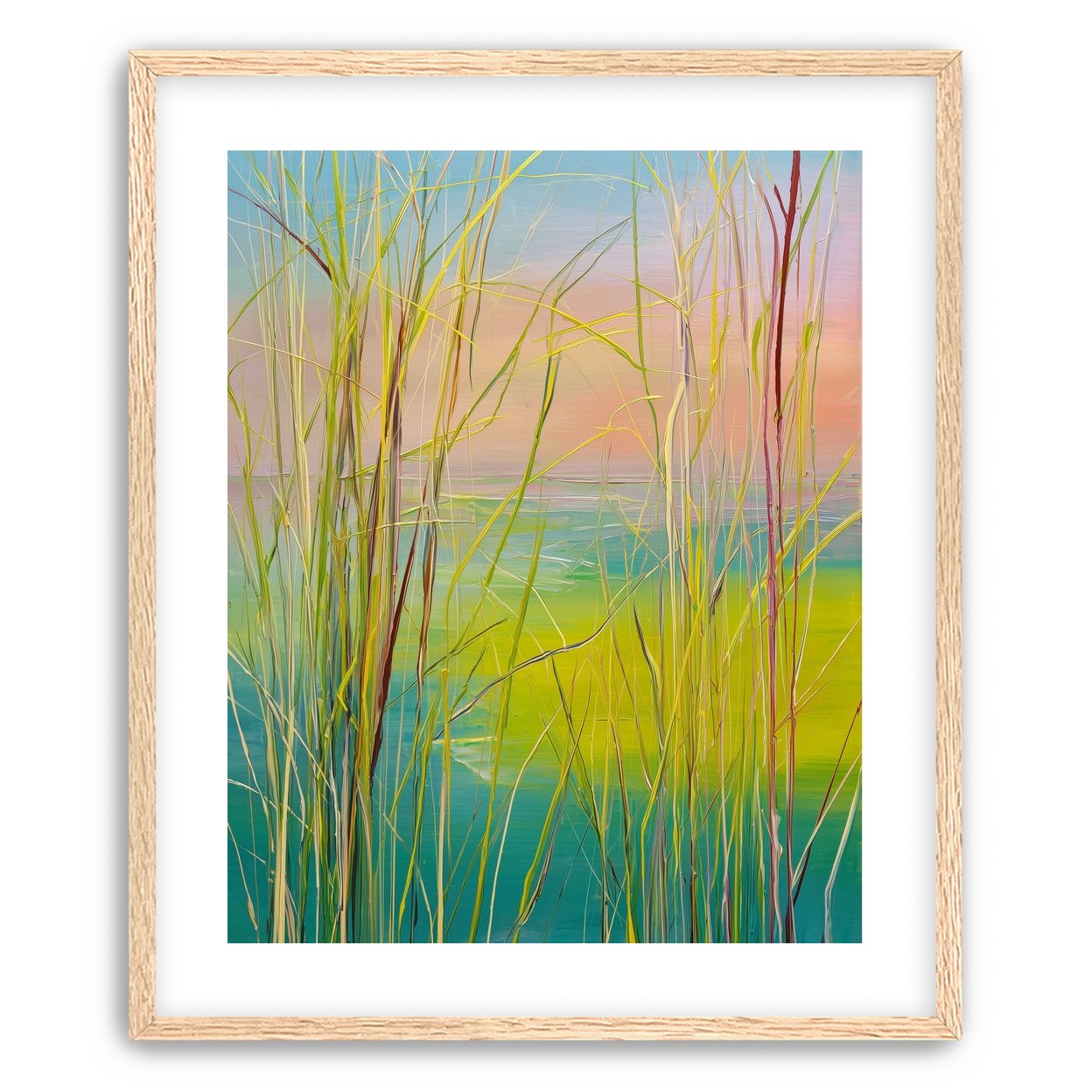 Reeds at Low Tide