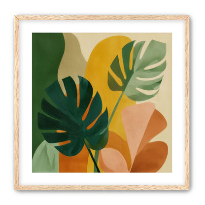 Leaves of Green and Brown