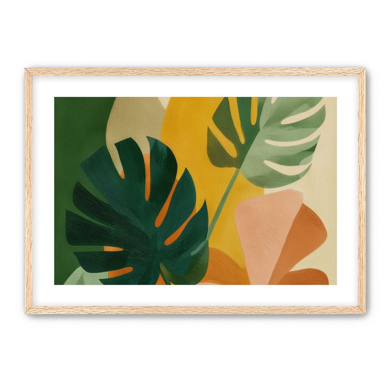 Leaves of Green and Brown