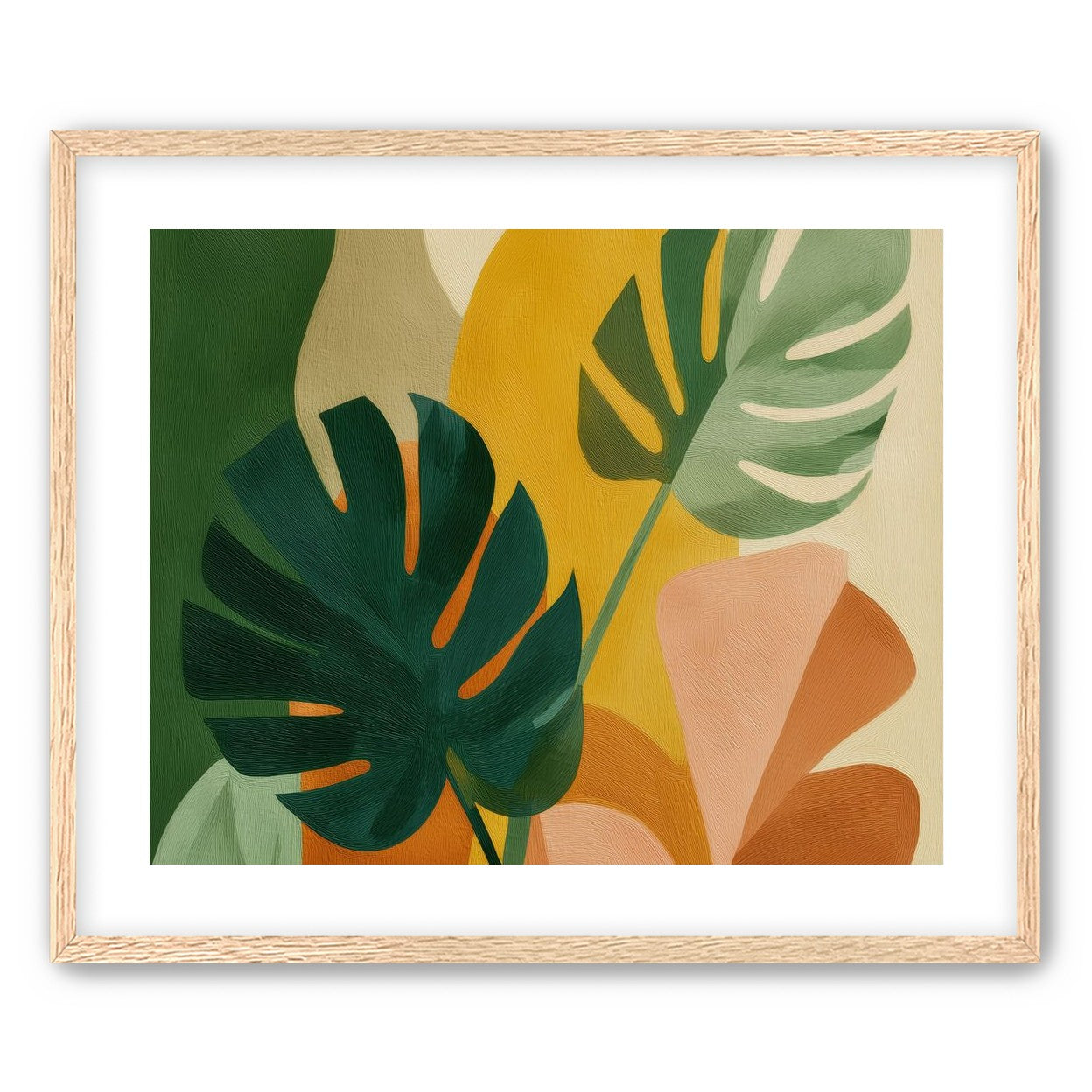 Leaves of Green and Brown