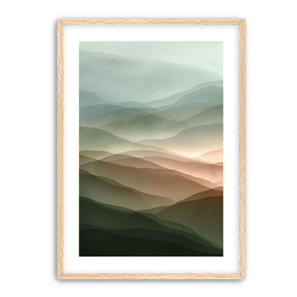 Mountains in Haze