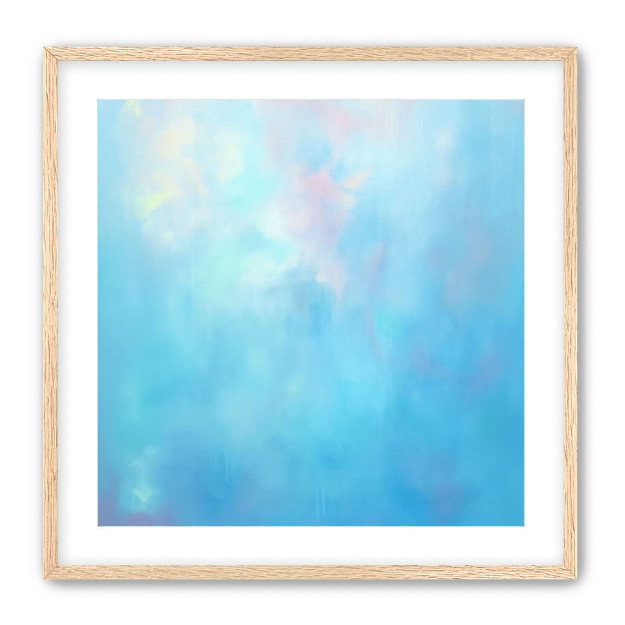 Shifts in Cerulean, Aqua, Golden Accents