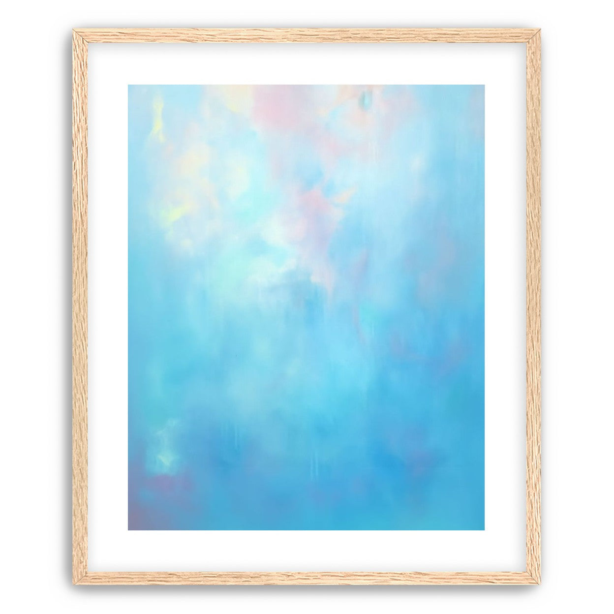 Shifts in Cerulean, Aqua, Golden Accents