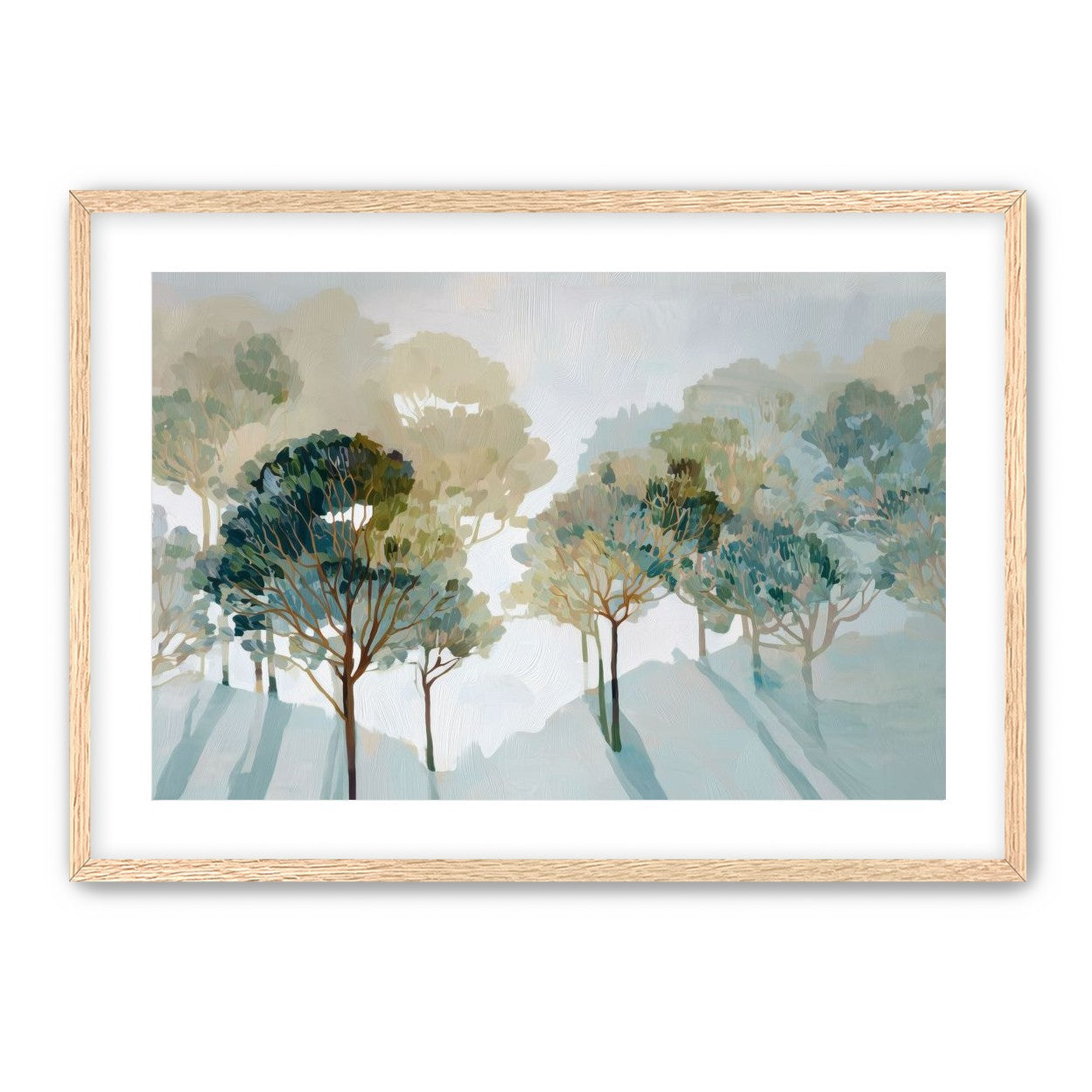 Light Filled Tree Line