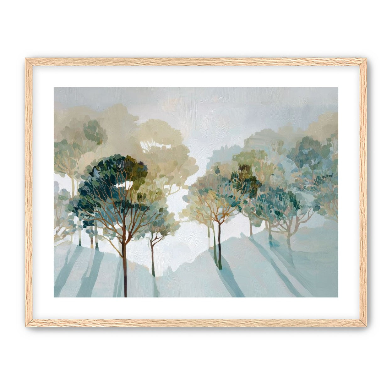 Light Filled Tree Line