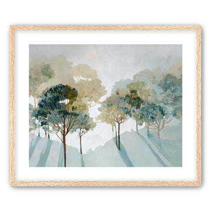 Light Filled Tree Line