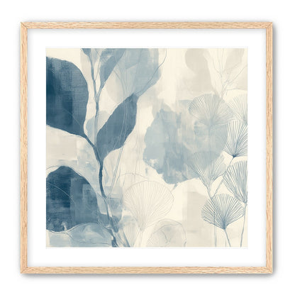 Pale leaves and fans
