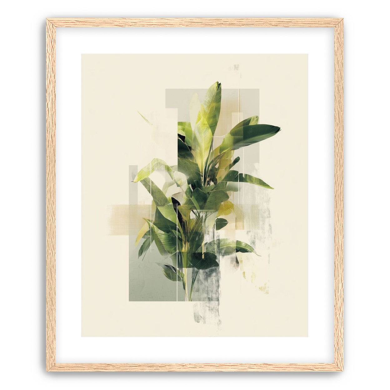 Plant in layered light