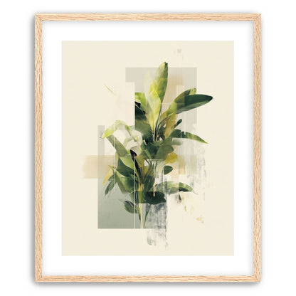 Plant in layered light