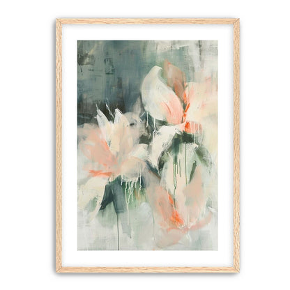 Drips on pale petals
