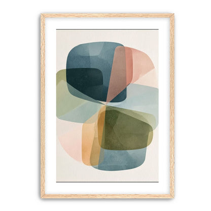 Teal turns through ochre