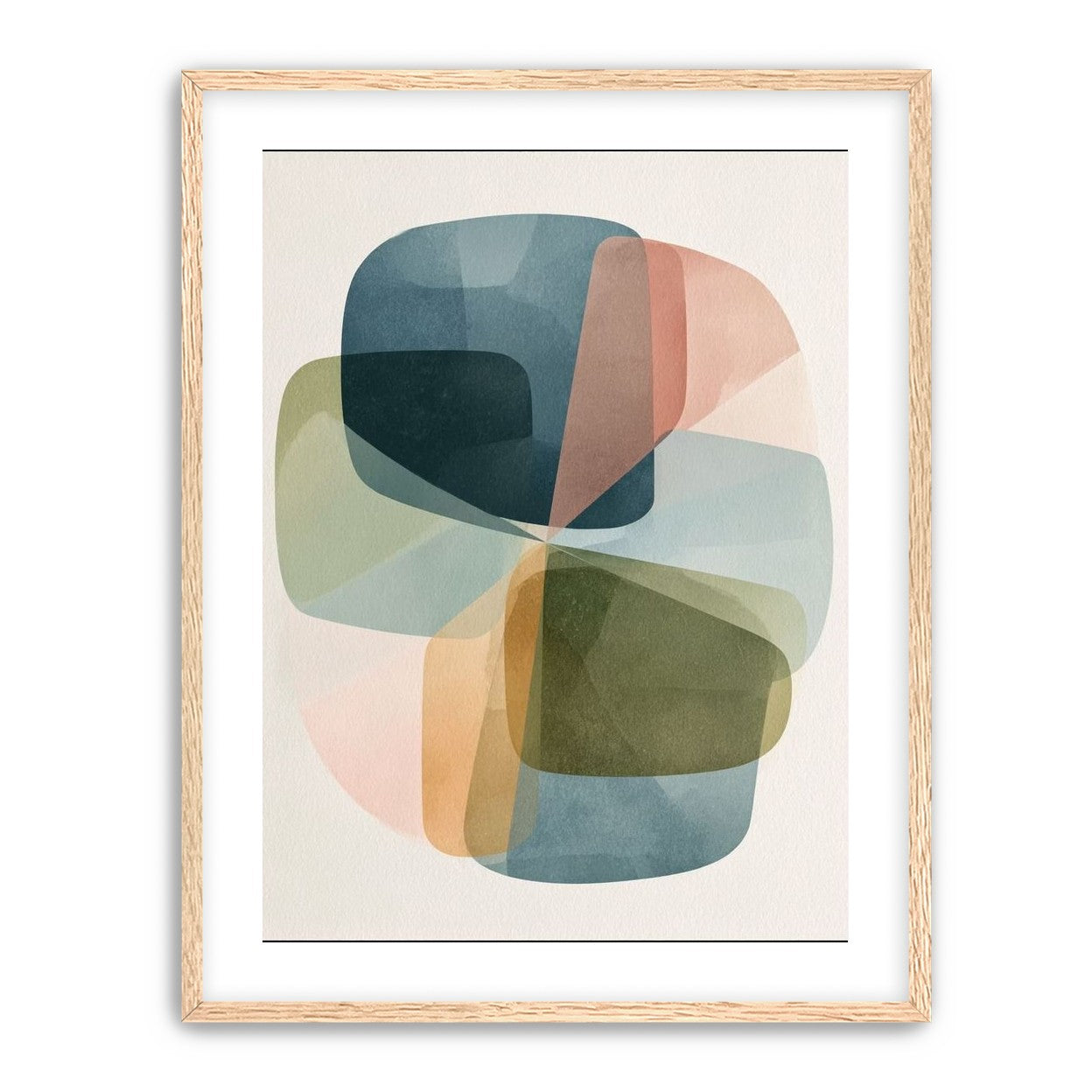 Teal turns through ochre