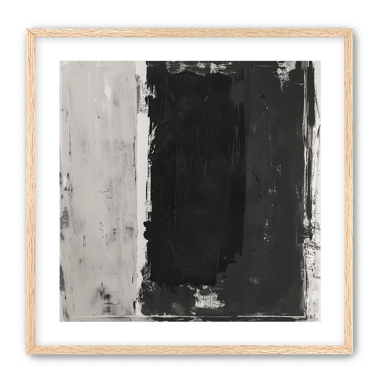 Black weight on gray ground