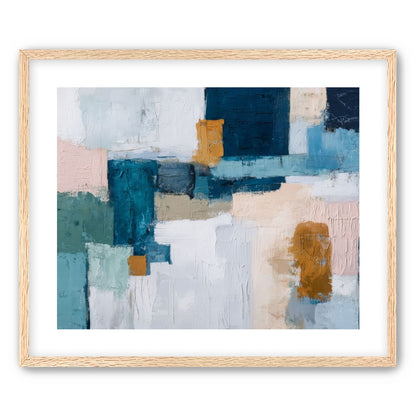 Offset Blocks Across White