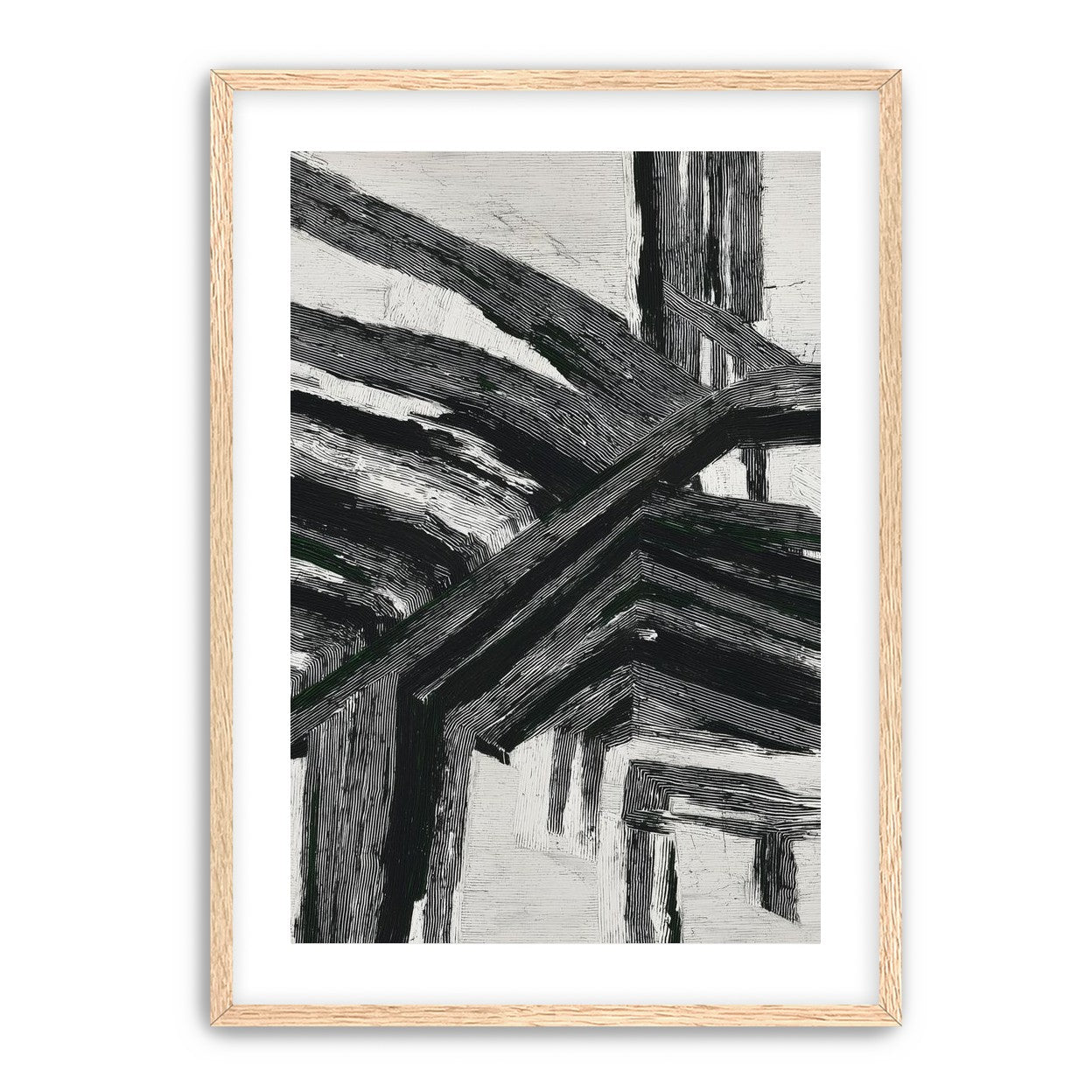 Beams pressed into shadow