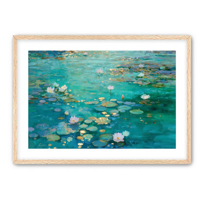 Quiet Gold on Blue Water