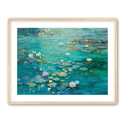 Quiet Gold on Blue Water