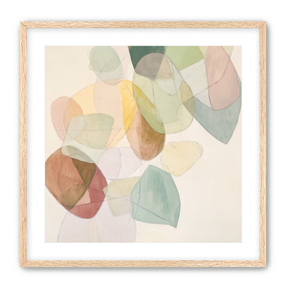 Layered Forms on Paper 