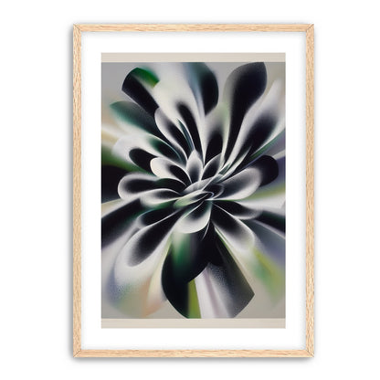 Speckled bloom in motion