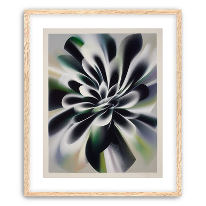 Speckled bloom in motion