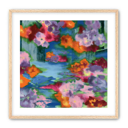 Bridges in the flower haze