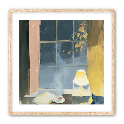 Steam in the windowlight