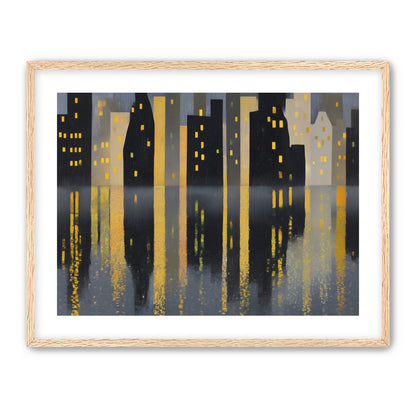 Windows above their reflections
