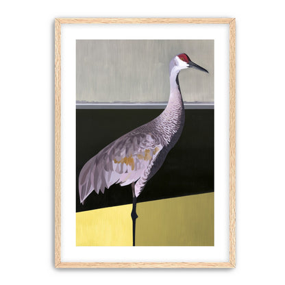 Crane at the hard horizon
