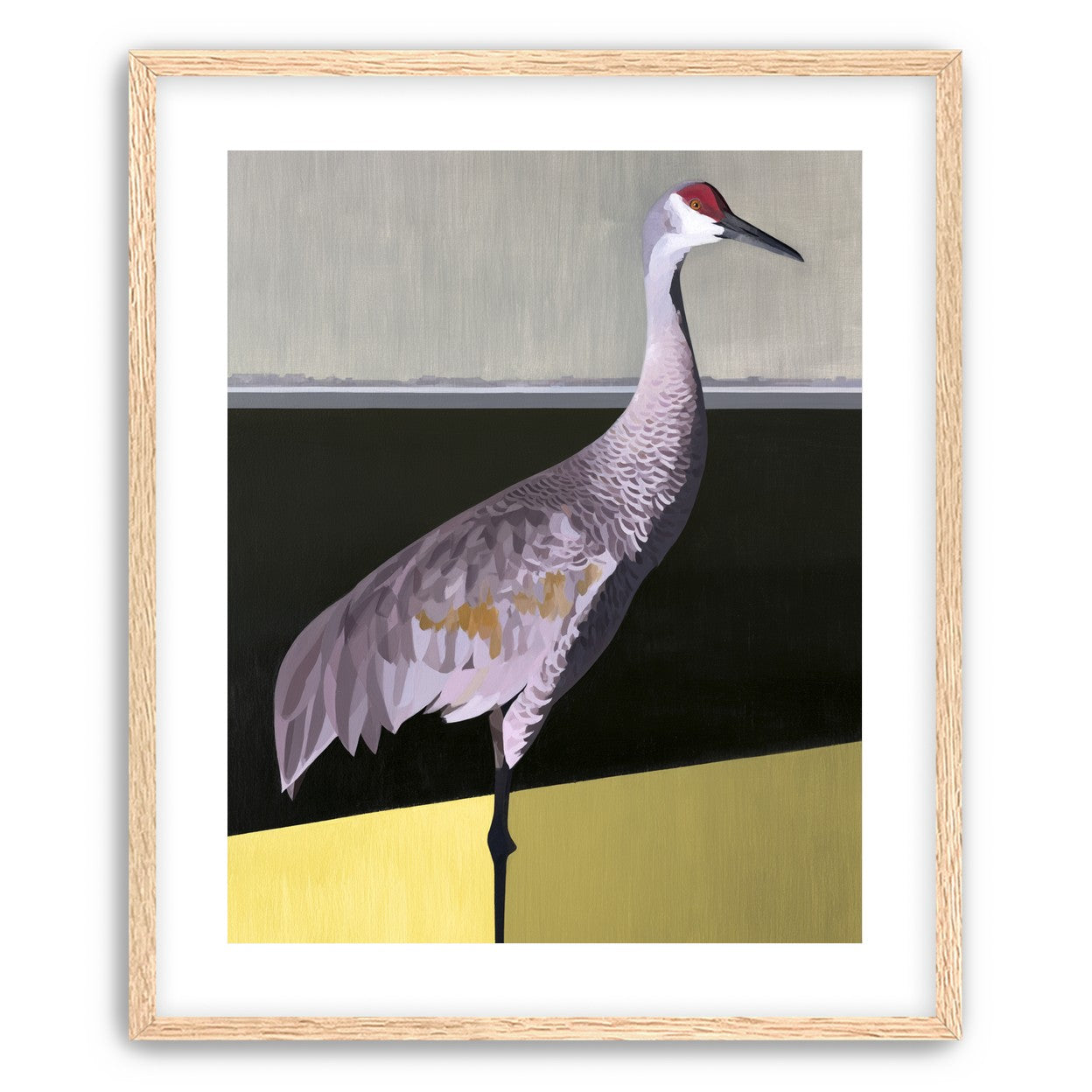 Crane at the hard horizon