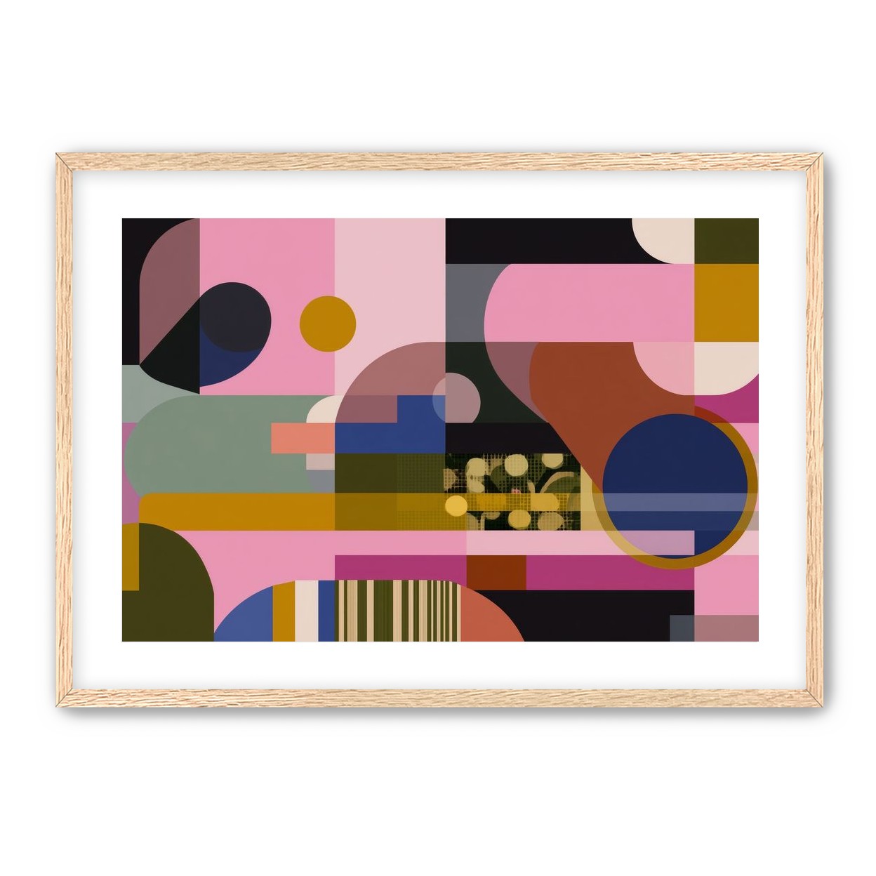 Shapes Jostling for Space 