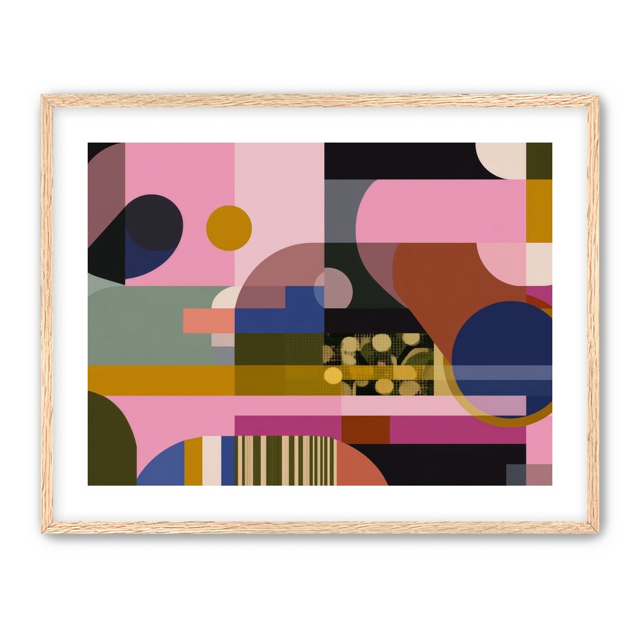 Shapes Jostling for Space 
