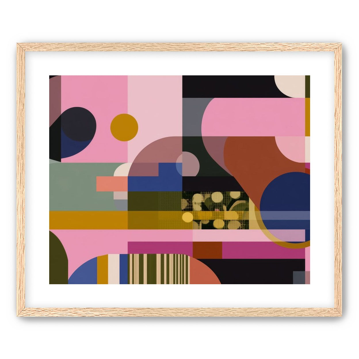 Shapes Jostling for Space 
