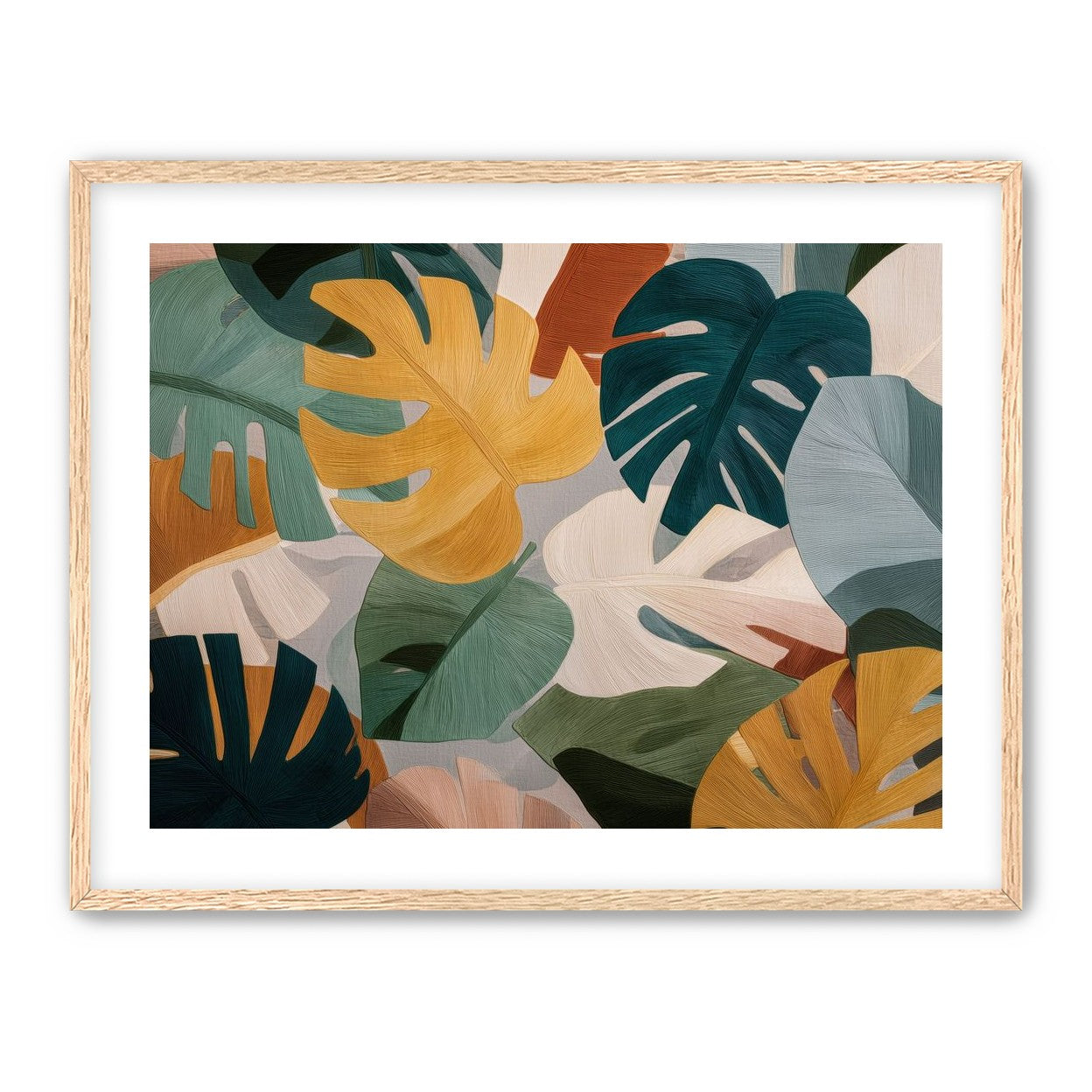 Piles of Palm Fronds