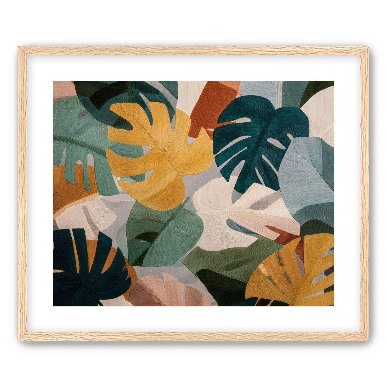 Piles of Palm Fronds