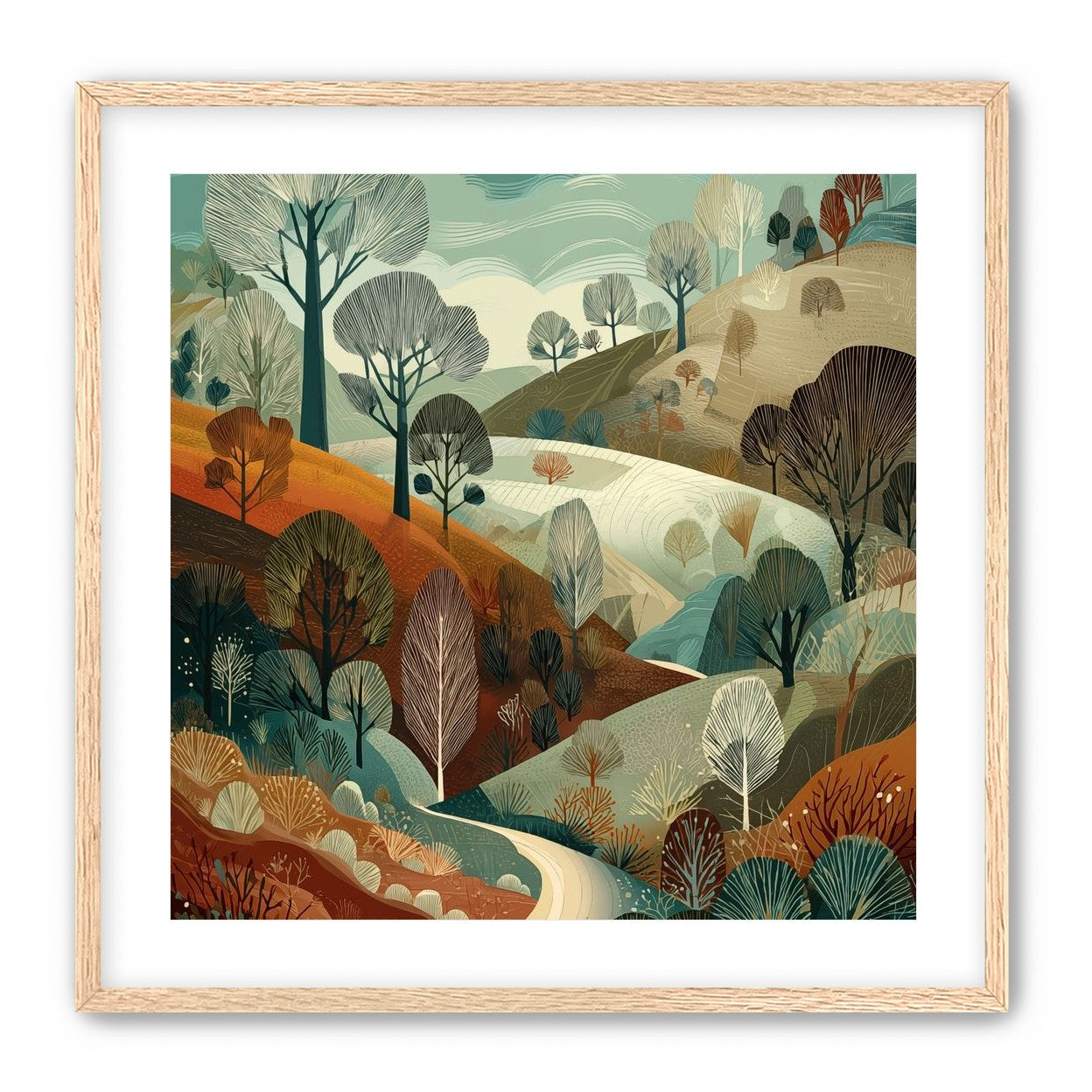 Path Between the Hills