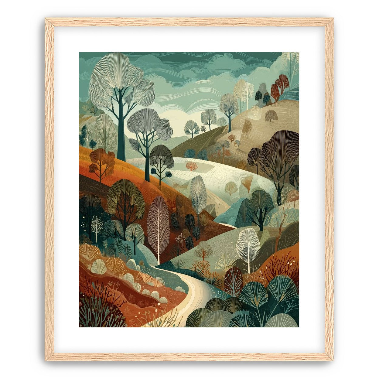 Path Between the Hills