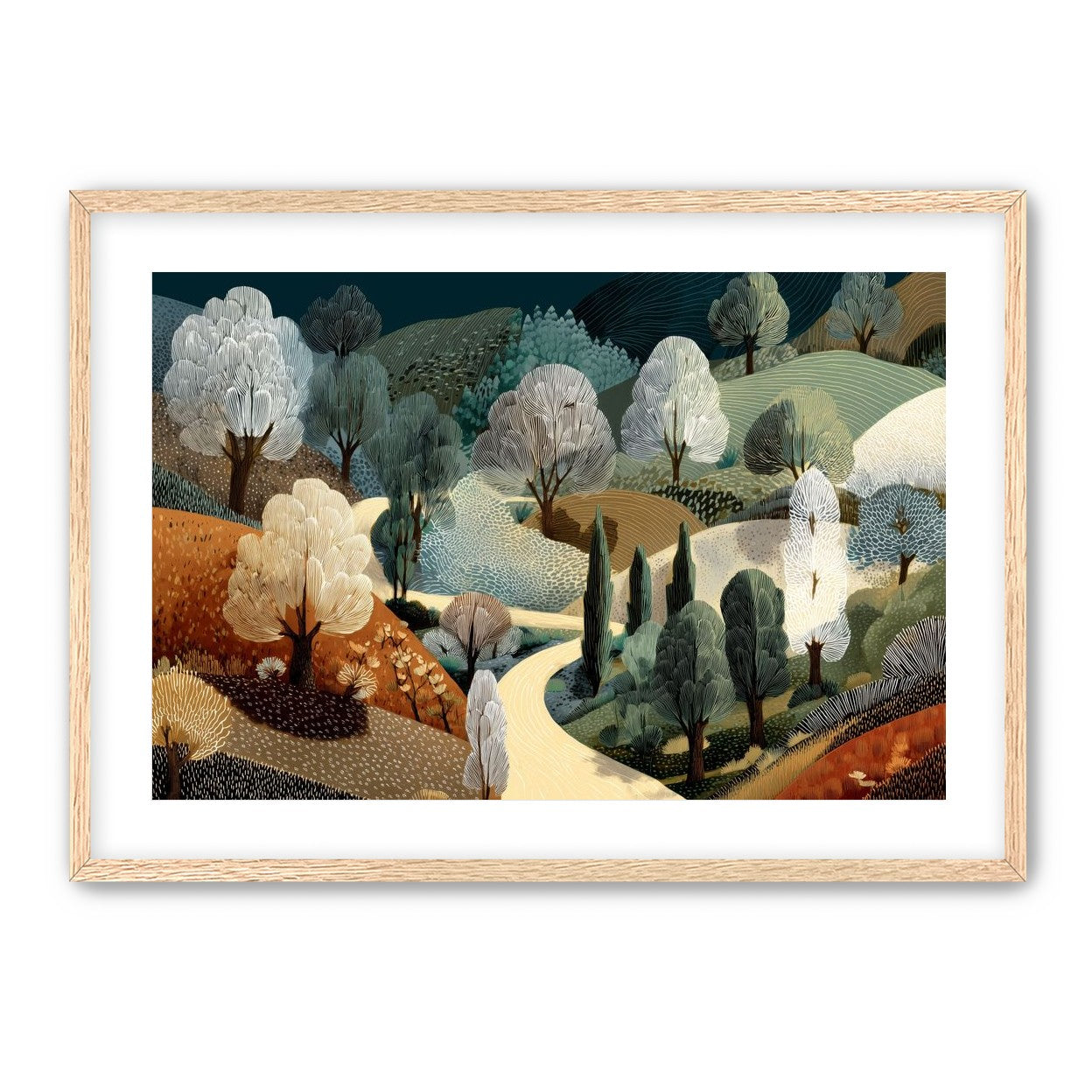 Path Beneath the Hills