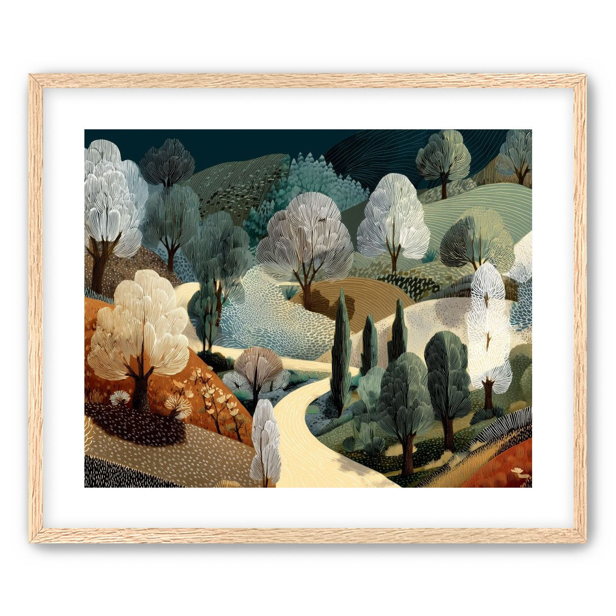 Path Beneath the Hills