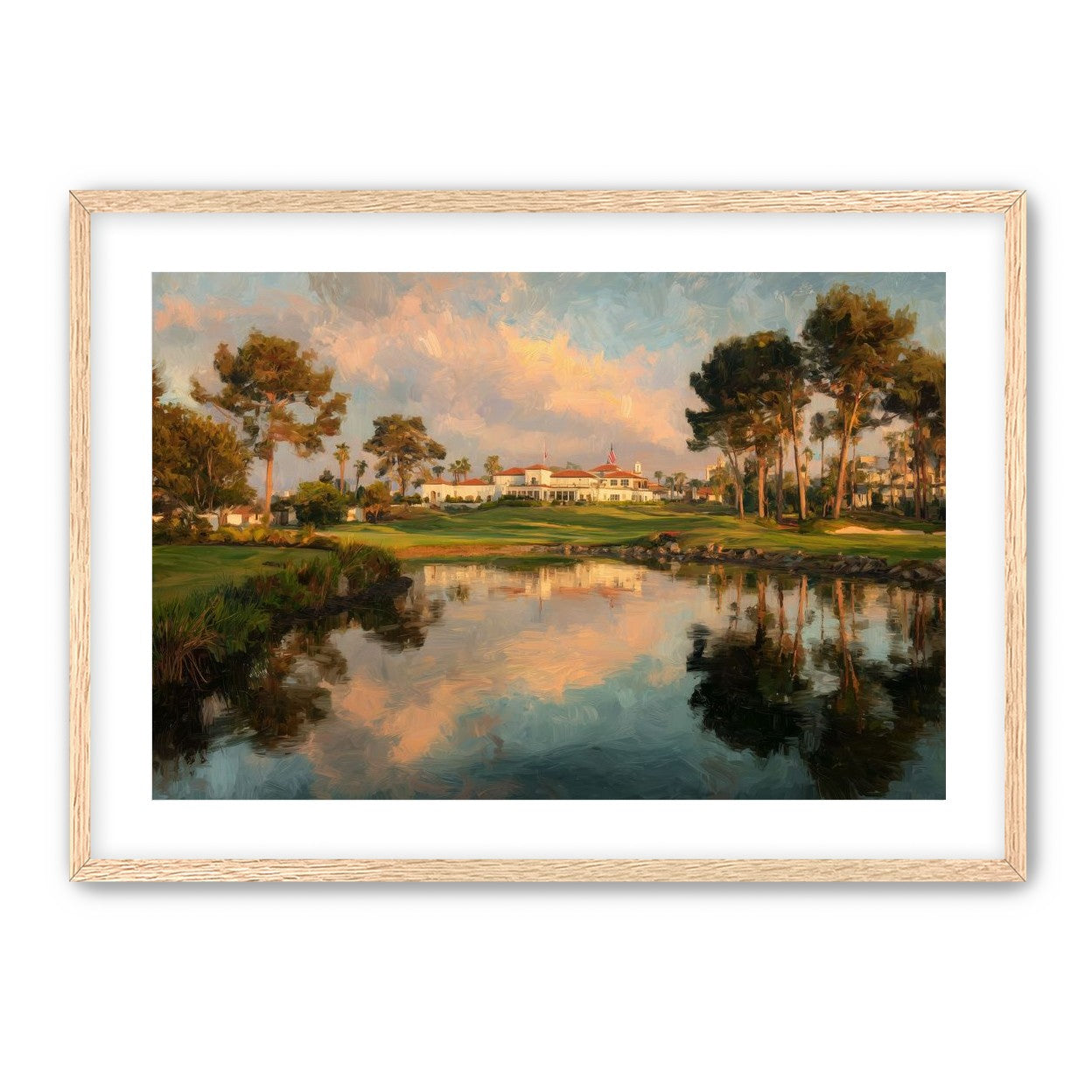 Afternoon Light on the Clubhouse