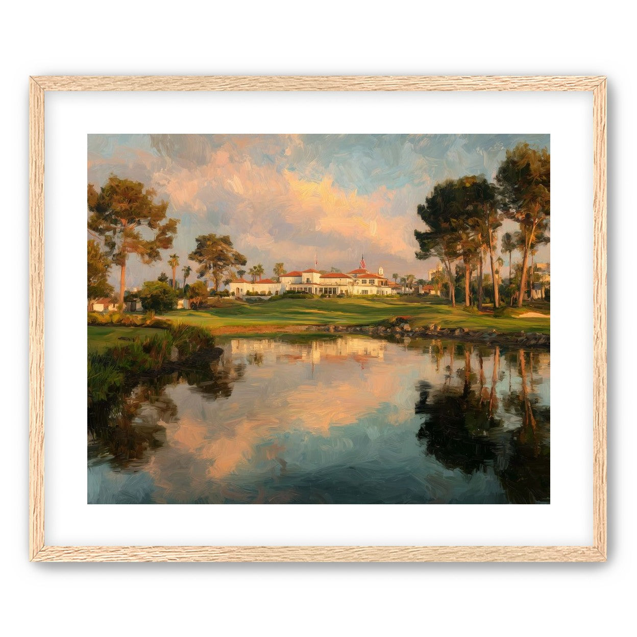 Afternoon Light on the Clubhouse
