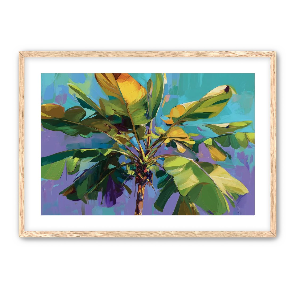 Painted Palm Tree
