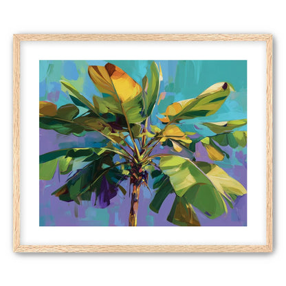 Painted Palm Tree