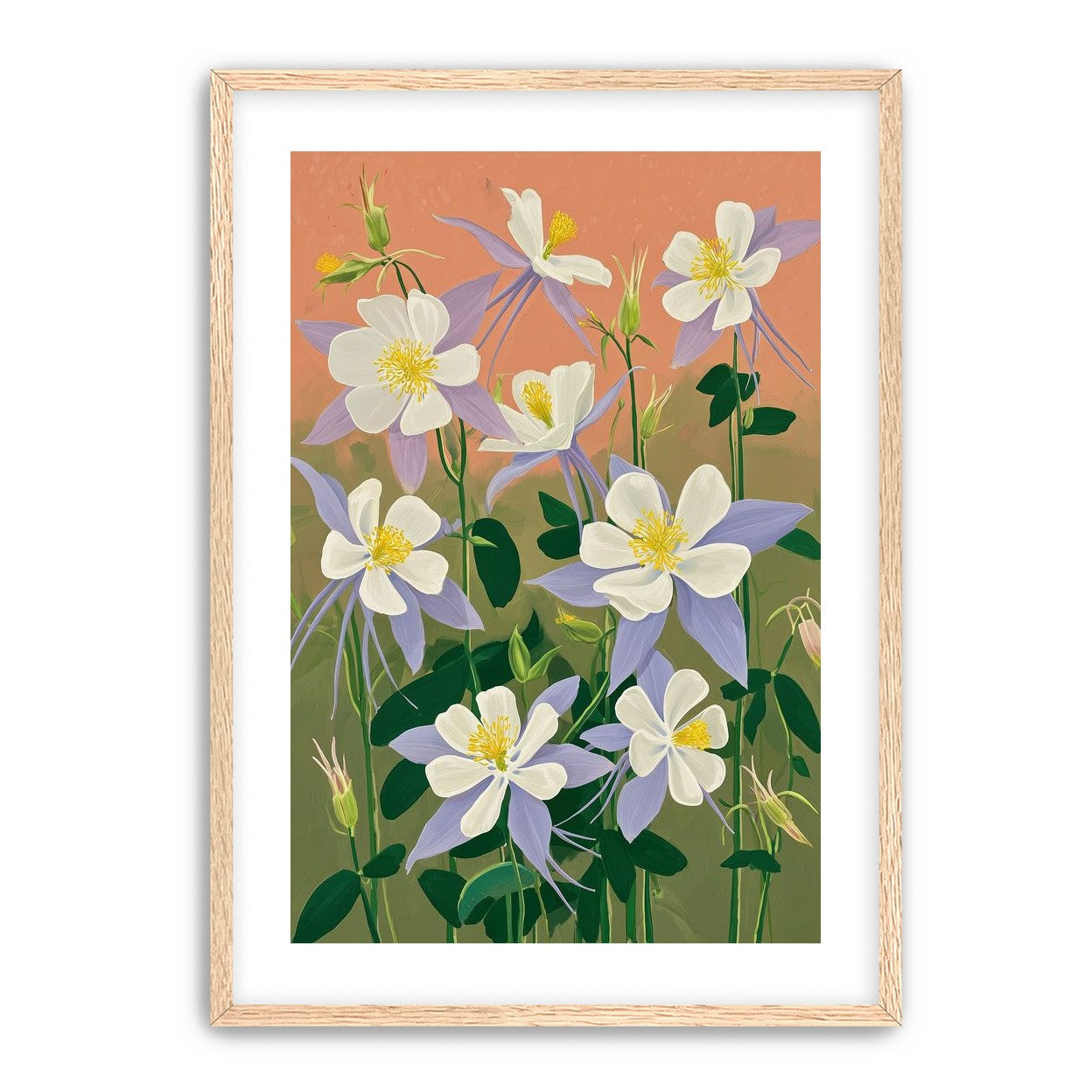 Evening Color in the Flowers