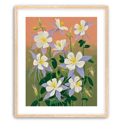 Evening Color in the Flowers