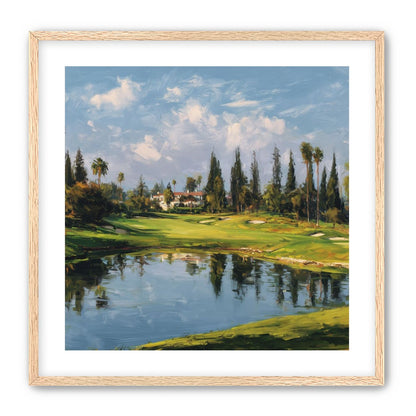 Still Water in Front of the Green