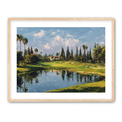 Still Water in Front of the Green