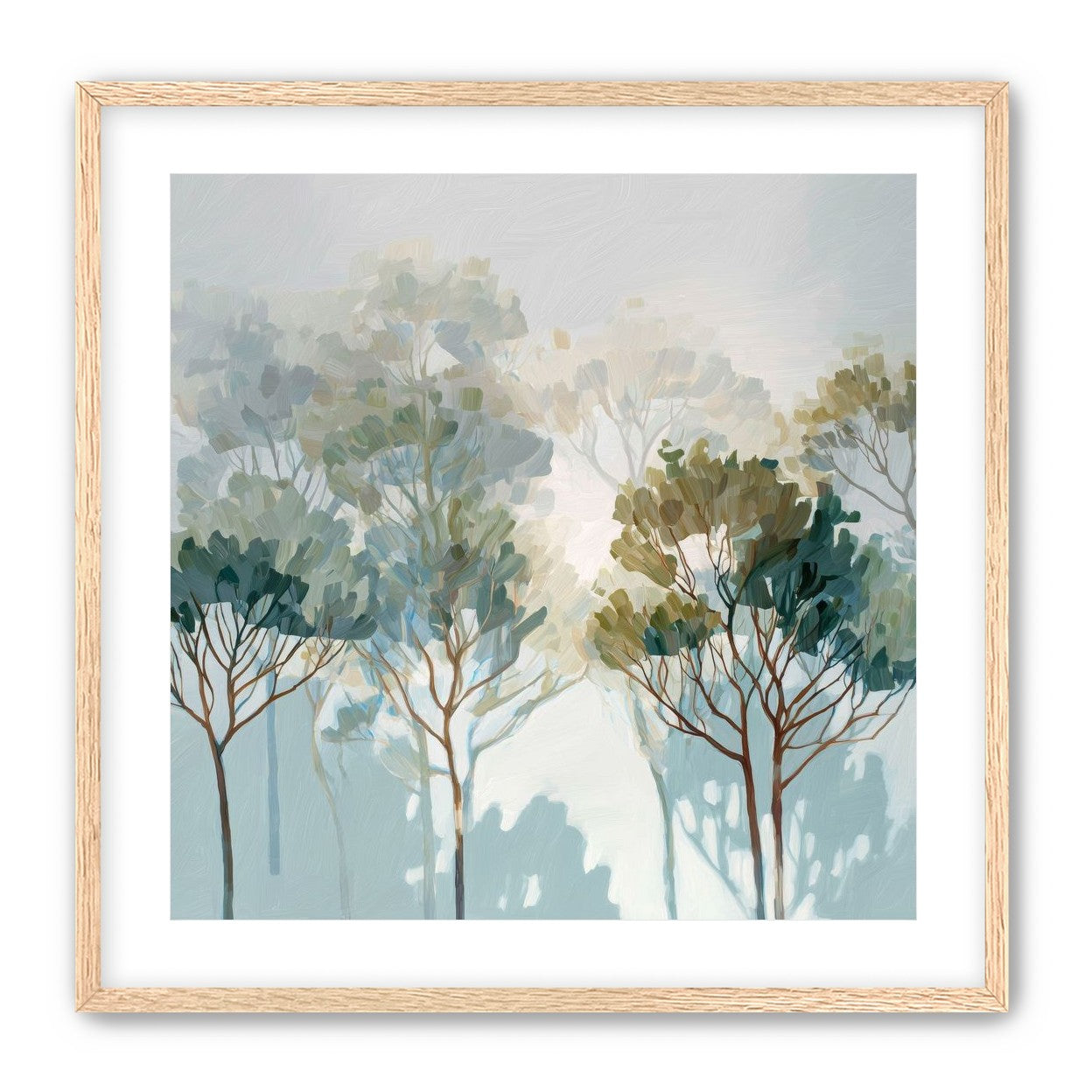 Multiple Trees in Gentle Light