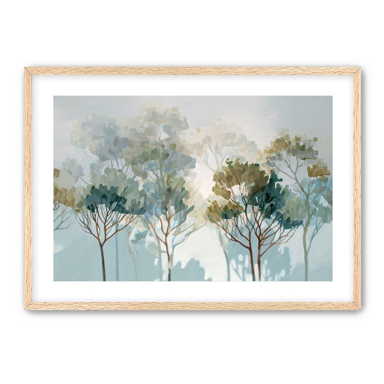 Multiple Trees in Gentle Light