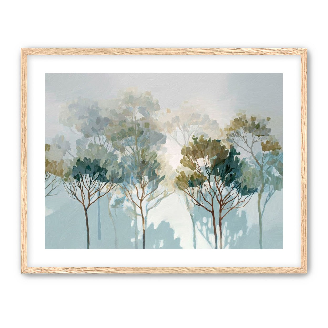 Multiple Trees in Gentle Light